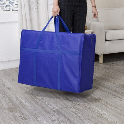 Color: Blue, Size: XL - Waterproof storage snakeskin bag