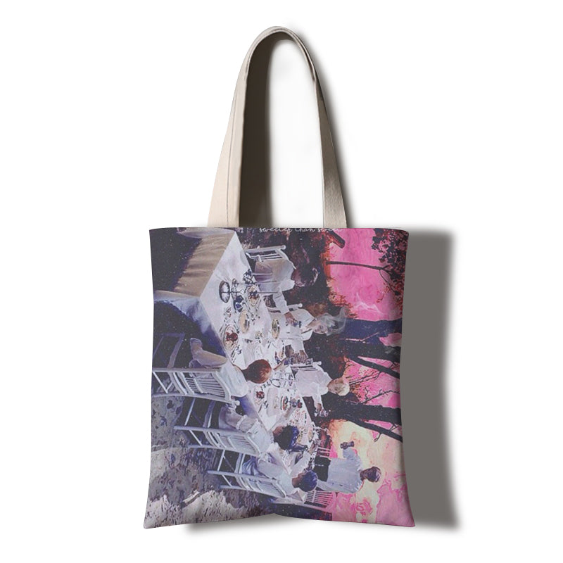 Color: Z, Size: 40x45cm - Handbag student letter art travel tutorial bag