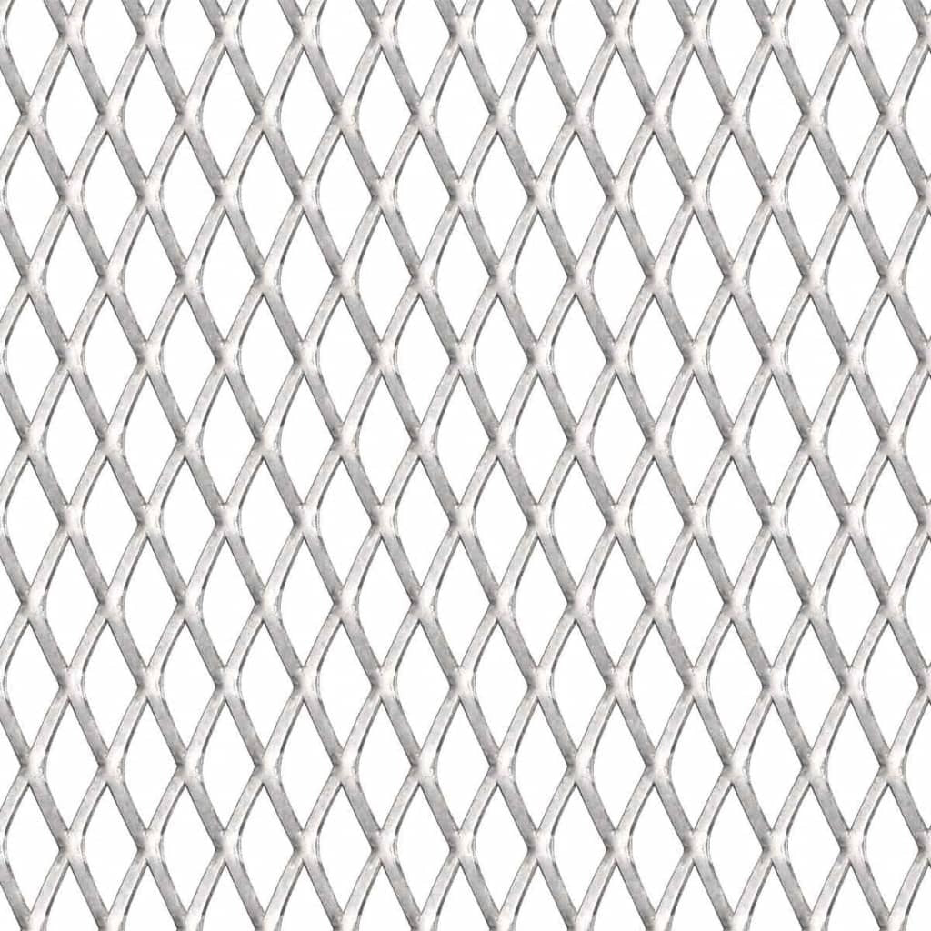 Garden Wire Fence Stainless Steel 19.7"x19.7" 0.8"x0.4"x0.1