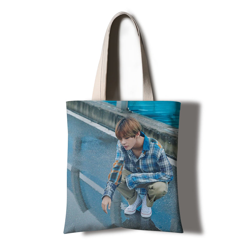 Color: S, Size: 30x35cm - Handbag student letter art travel tutorial bag
