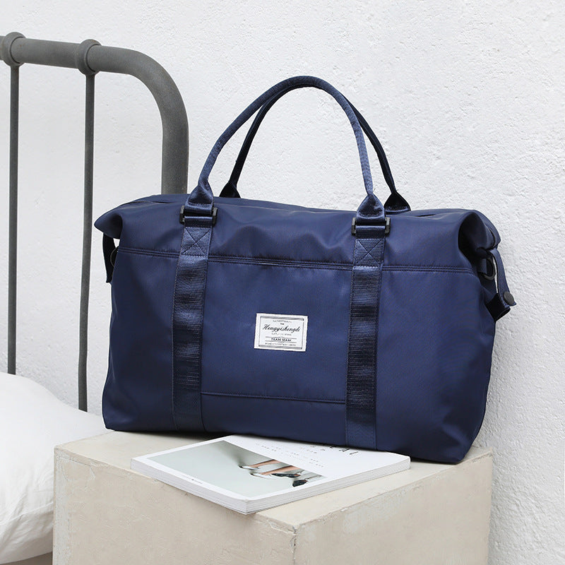 Color: Blue, Size: L - Portable Dry And Wet Separation Fitness Sports Bag