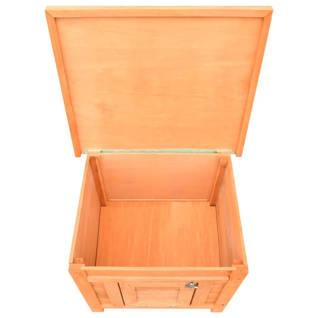 Cat House Solid Pine & Fir Wood 19.7"x18.1"x17.1