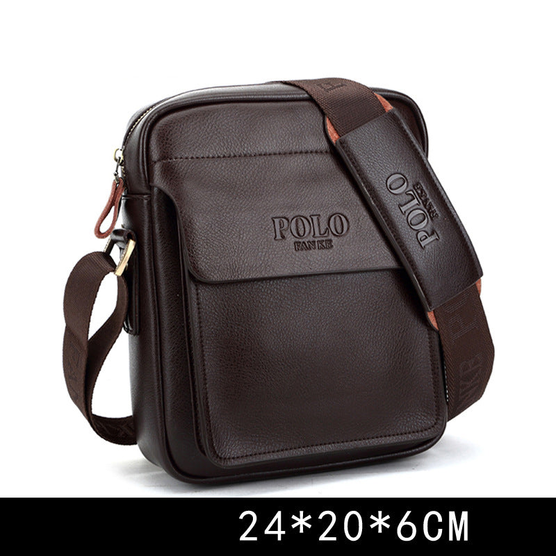 Color: Mini brown - Shoulder bag men's briefcase