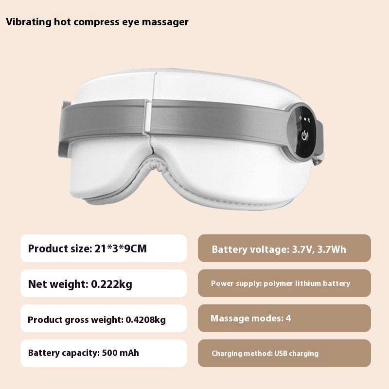 Style: M088 - Eye Care Machine Smart Massage Household Hot Compress Steam Eye Mask