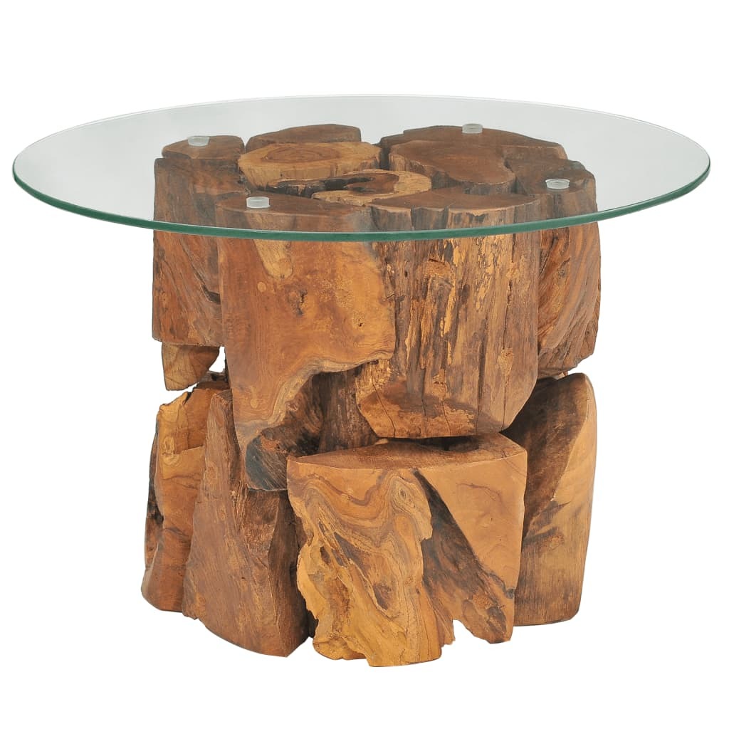 Coffee Table Solid Teak Driftwood 23.6