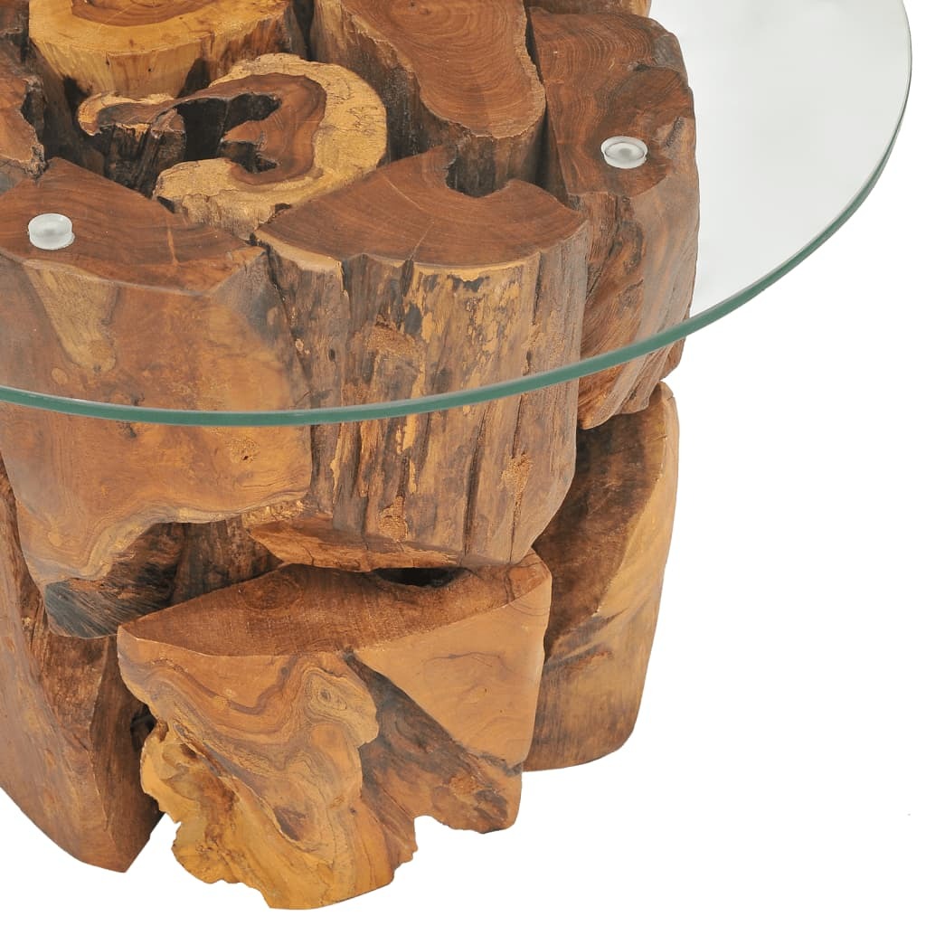 Coffee Table Solid Teak Driftwood 23.6