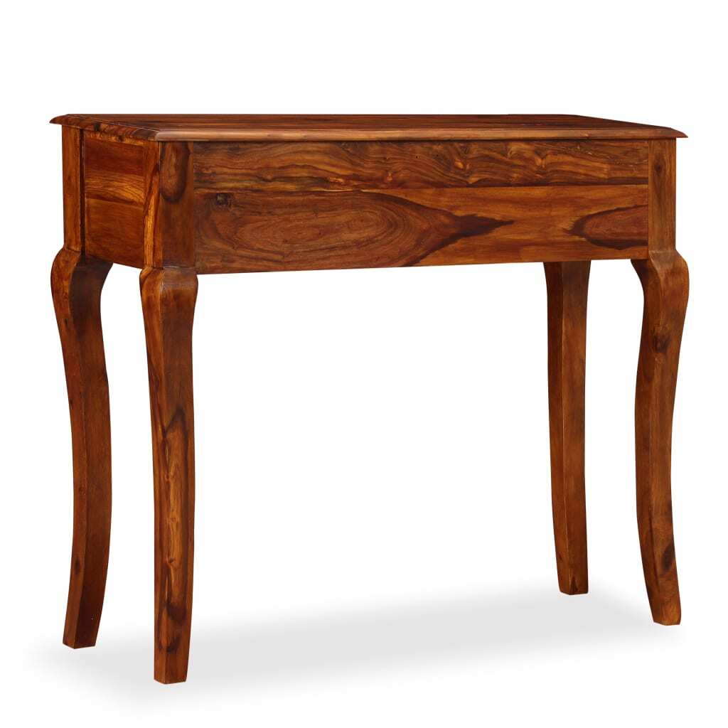 Console Table Solid Acacia Wood 35.4"x12.6"x29.9