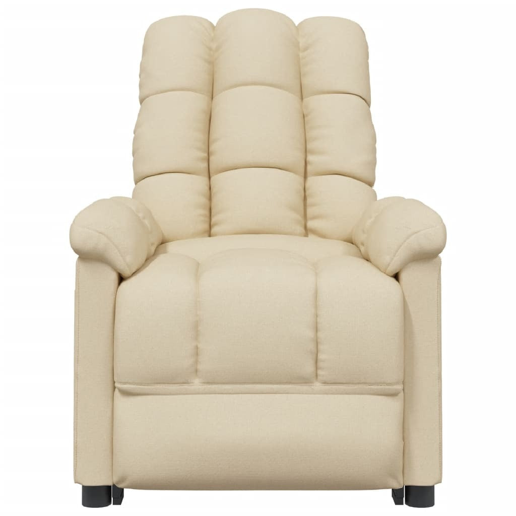 Recliner Cream Fabric