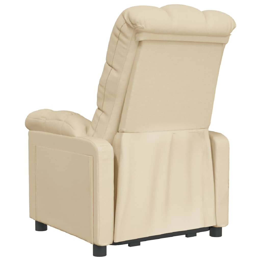 Recliner Cream Fabric