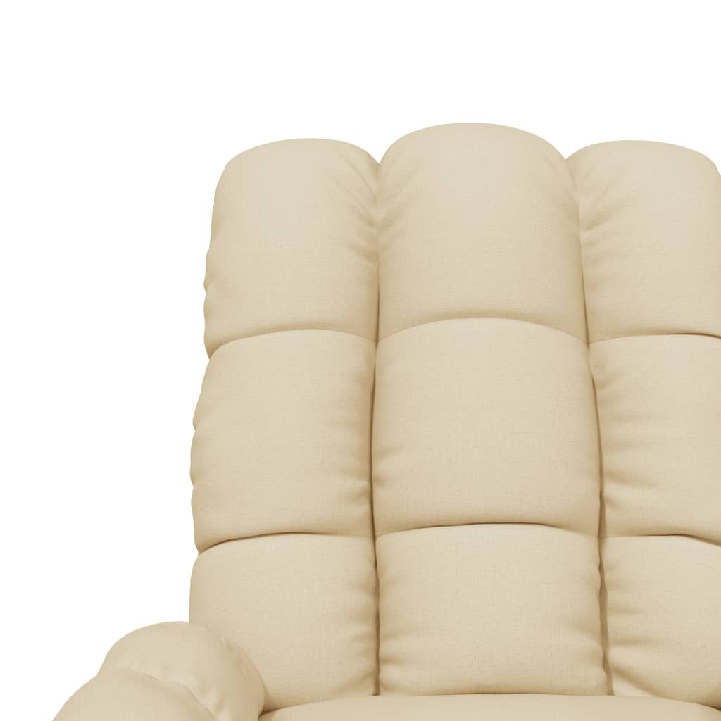 Recliner Cream Fabric