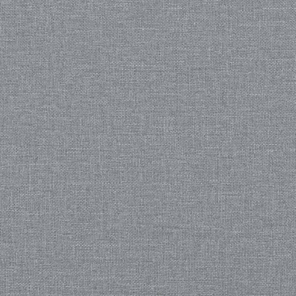 Massage Recliner Chair Light Grey Fabric