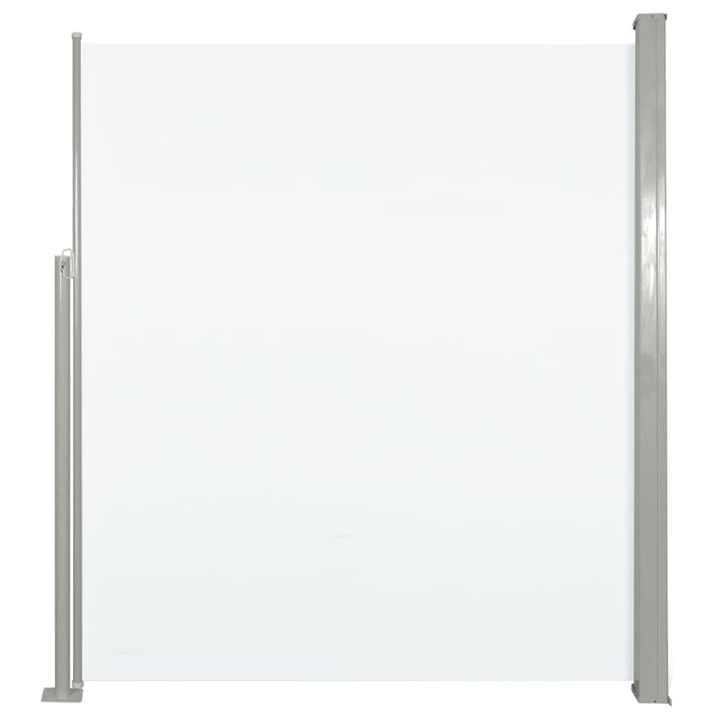 Patio Terrace Side Awning 63"x118" Cream Color