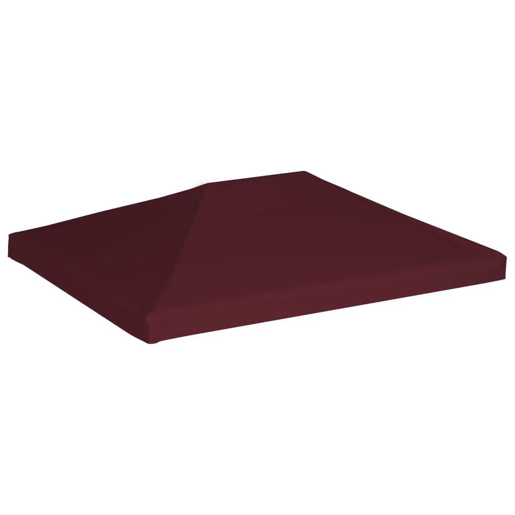 Gazebo Top Cover 9.1 oz/yd 9.8'x13.1'Bordeaux