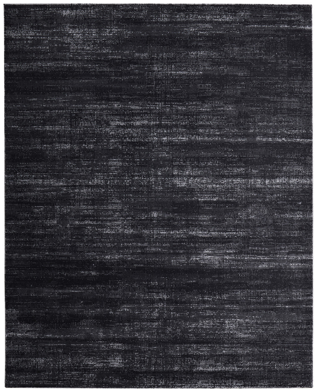 8' X 10' Black and Gray Power Loom Area Rug