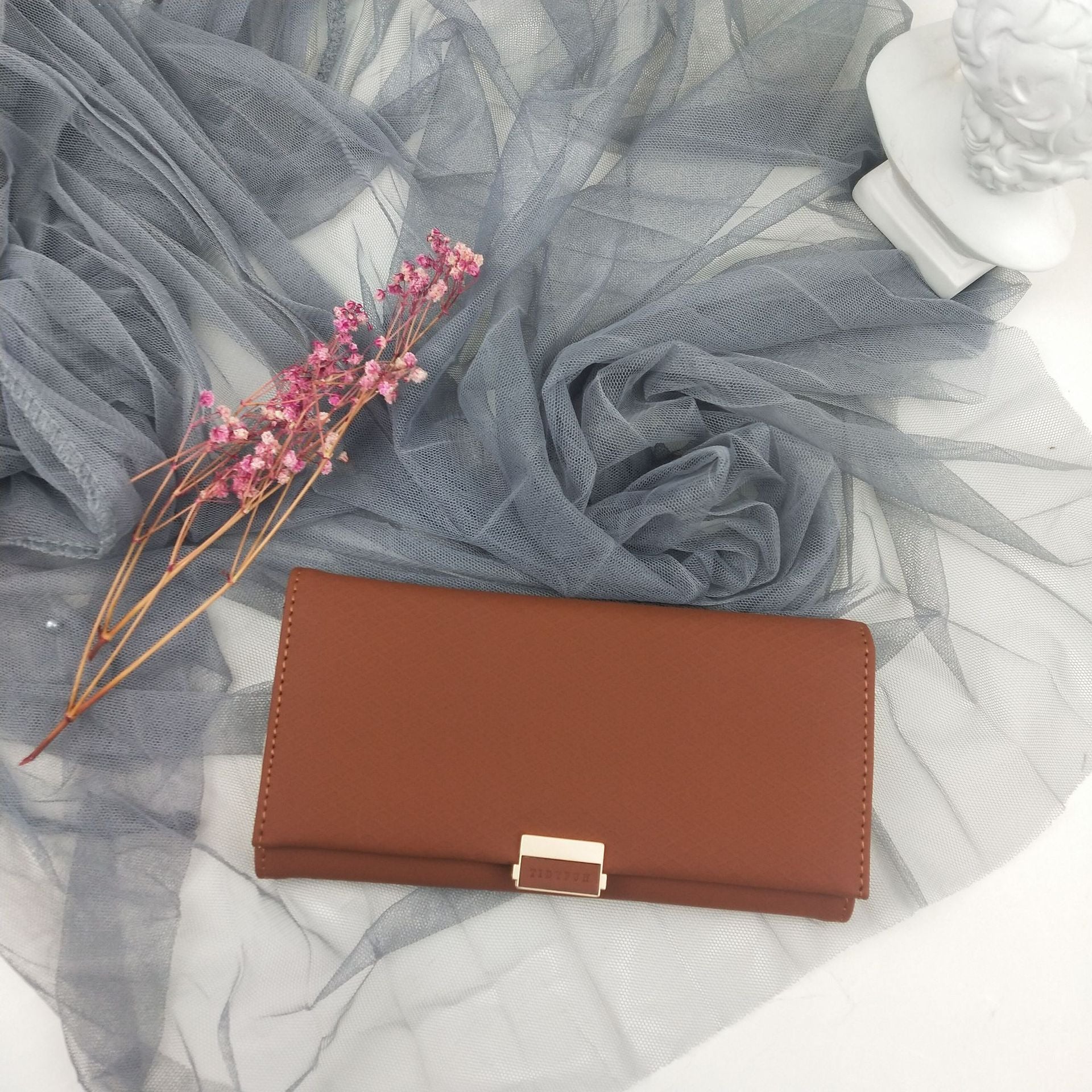 Korean Version Of The Clutch Bag, New Creative Three-folding Coin Purse