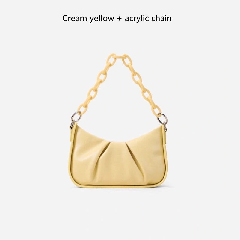 Color: 4picture - Niche Design Underarm Fold Cloud Bag