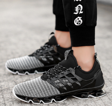 Color: White, size: 44-White, Color:  - summer new blade net cloth couple sports leisure sports shoes