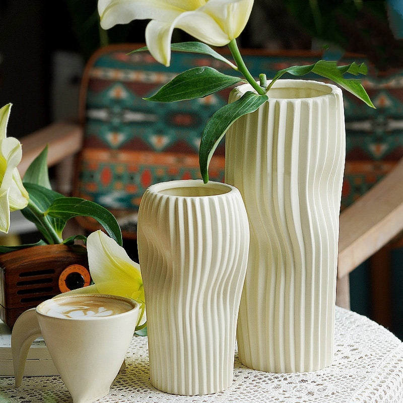 Nordic Ceramic Flower Vase Creative Home Decor