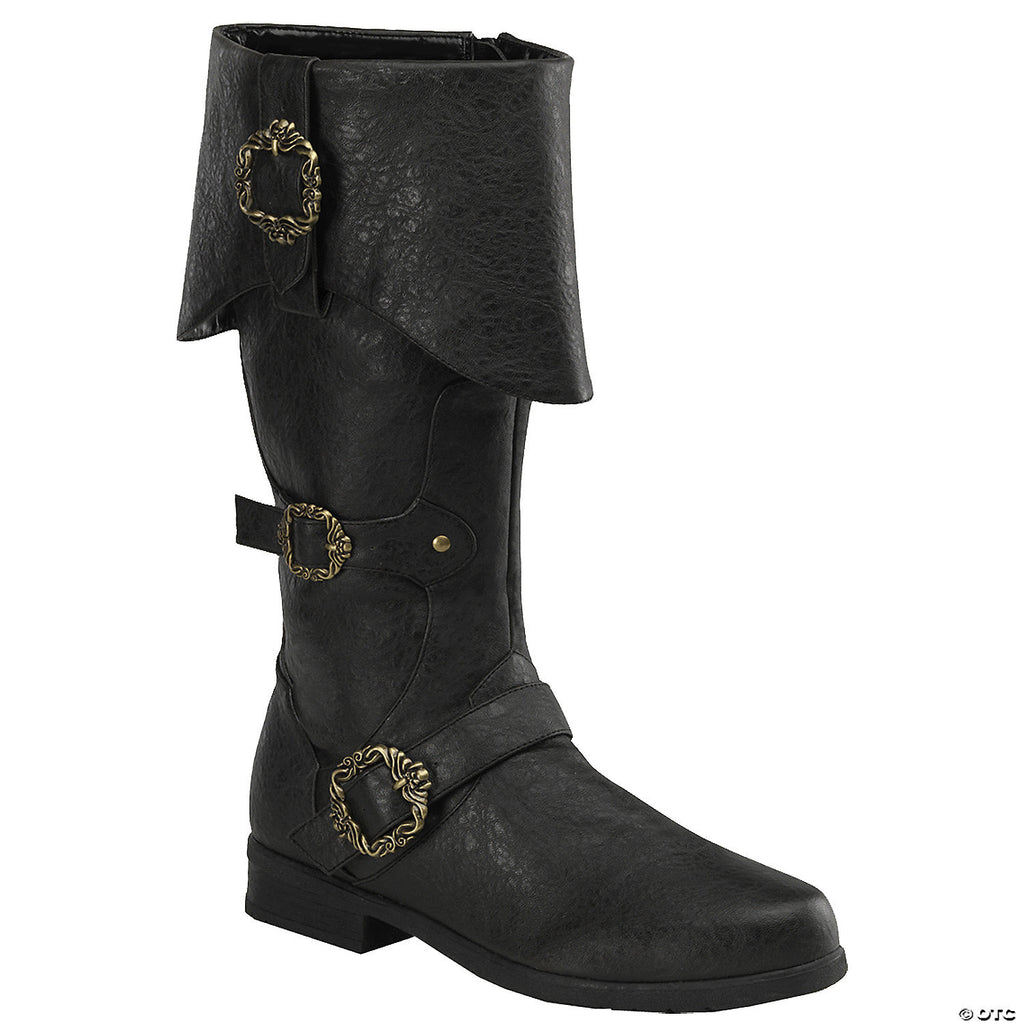 CARIBBEAN BOOTS-BLACK SZ 12-13