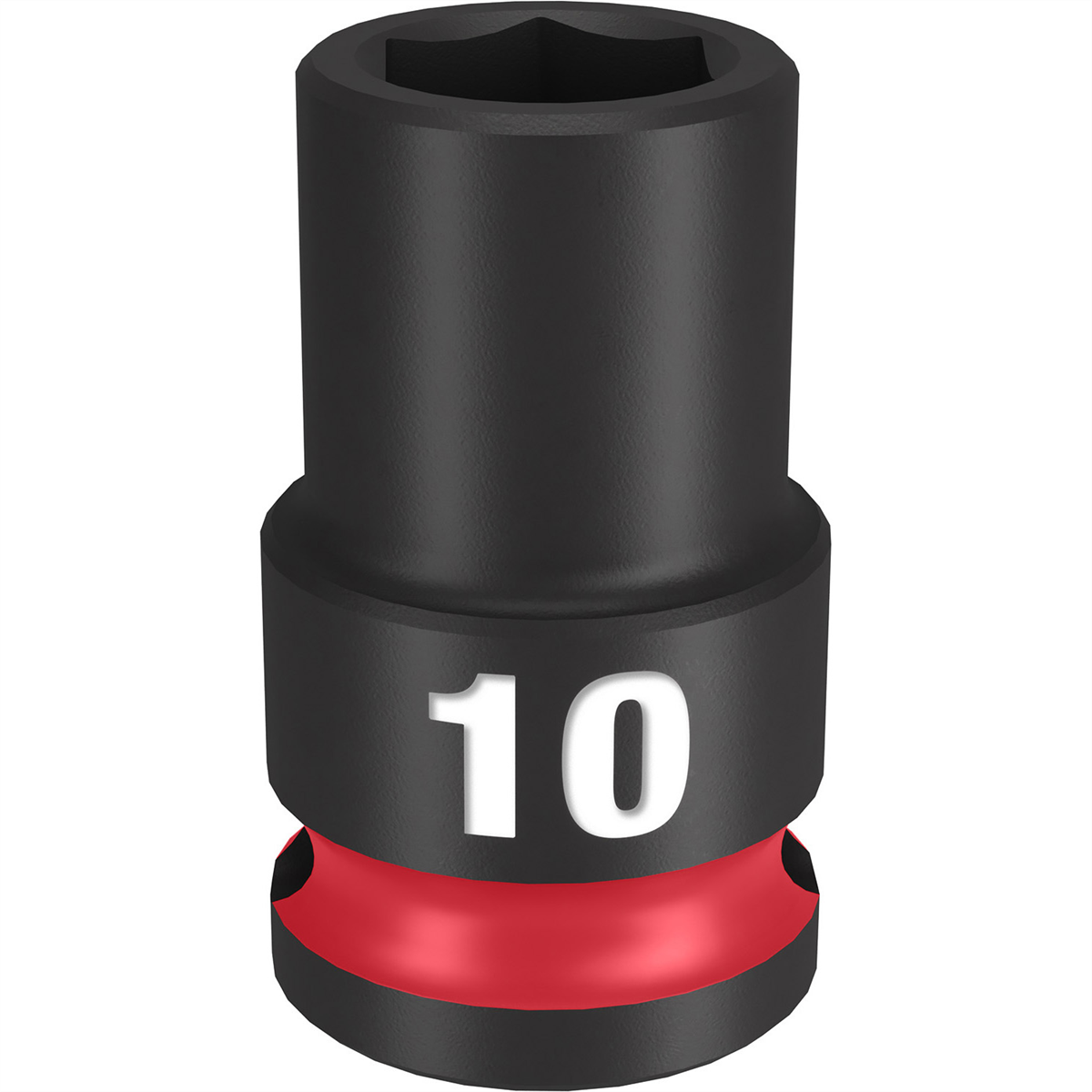 Milwaukee Tool SHOCKWAVE Impact Duty  3/8"Drive 10MM Standard 6 Point Socket