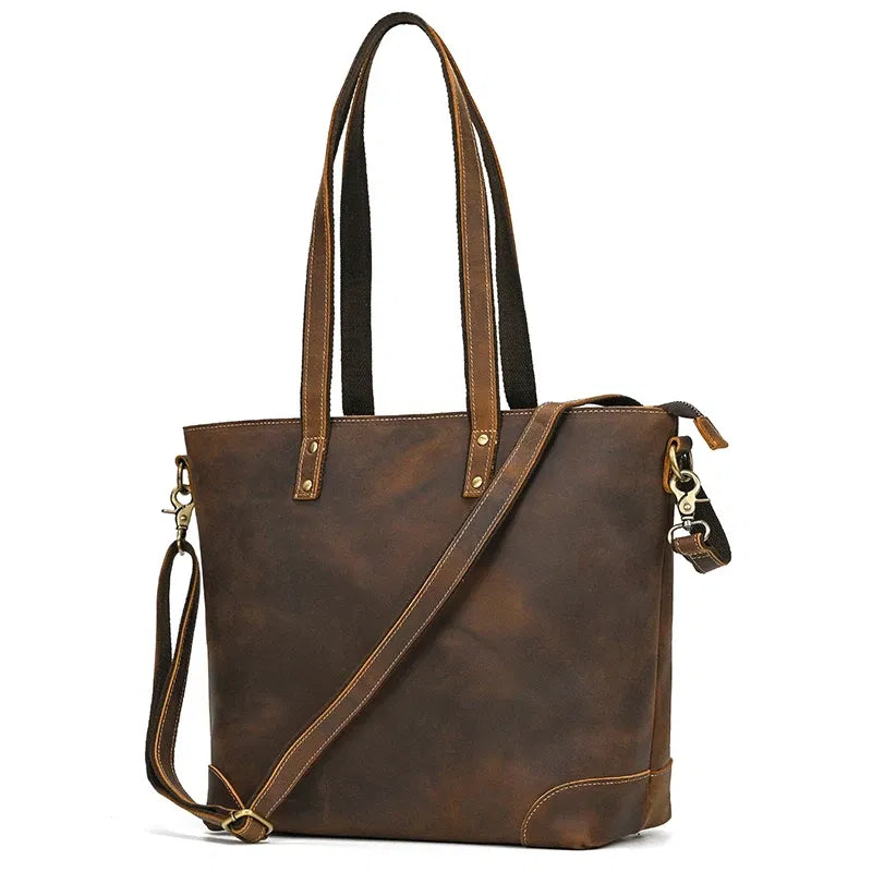 Color: SKY BLUE - 2024 New Arrivals Women Handbag Brand Fashion Leather Shoulder Bag For Woman Female Bag Big Bags Work Totes Cowskin Lady Purse