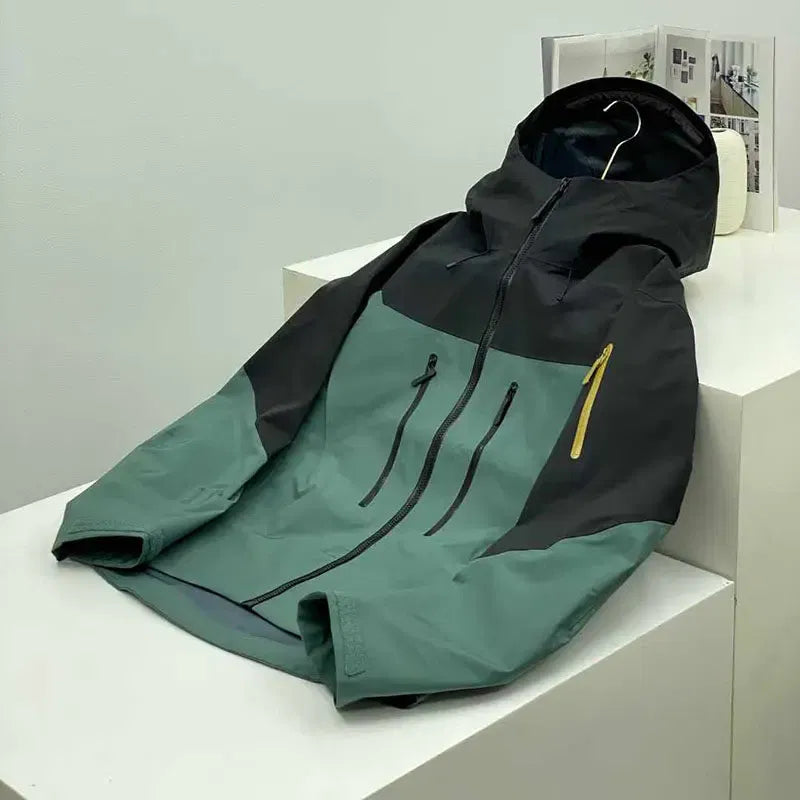 Color: Mint, Size: M - ARC Outdoor Men's and Women's, Sports, Fishing, Mountaineering, Travel, Fashion, Camping, Leisure, Multicolor Hardshell Jacket