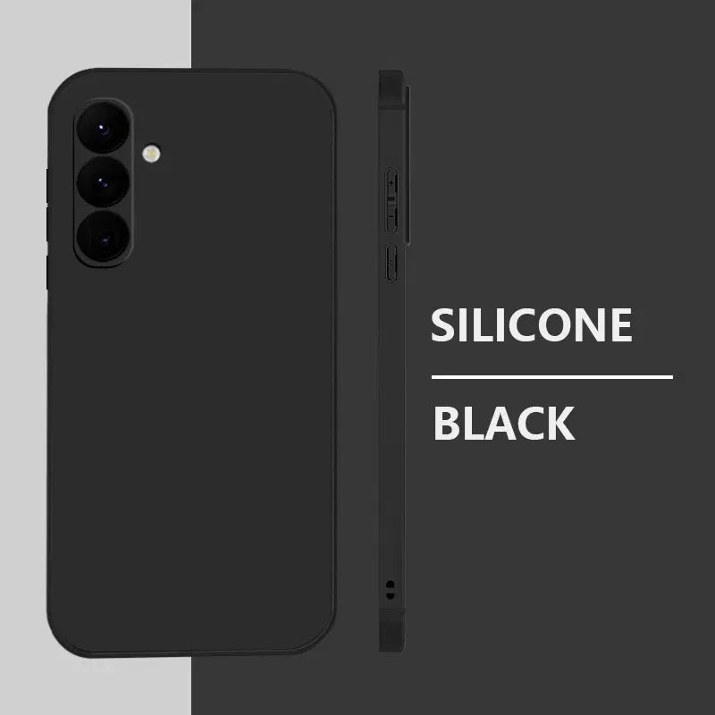 Material: PVC, Color: black - Soft Silicone Lanyard Case For Samsung Galaxy S23 S24 S25 Ultra S23 S24 FE A56 A55 A53 A54 A35 A36 A15 A16 A25 5G Phone Cover