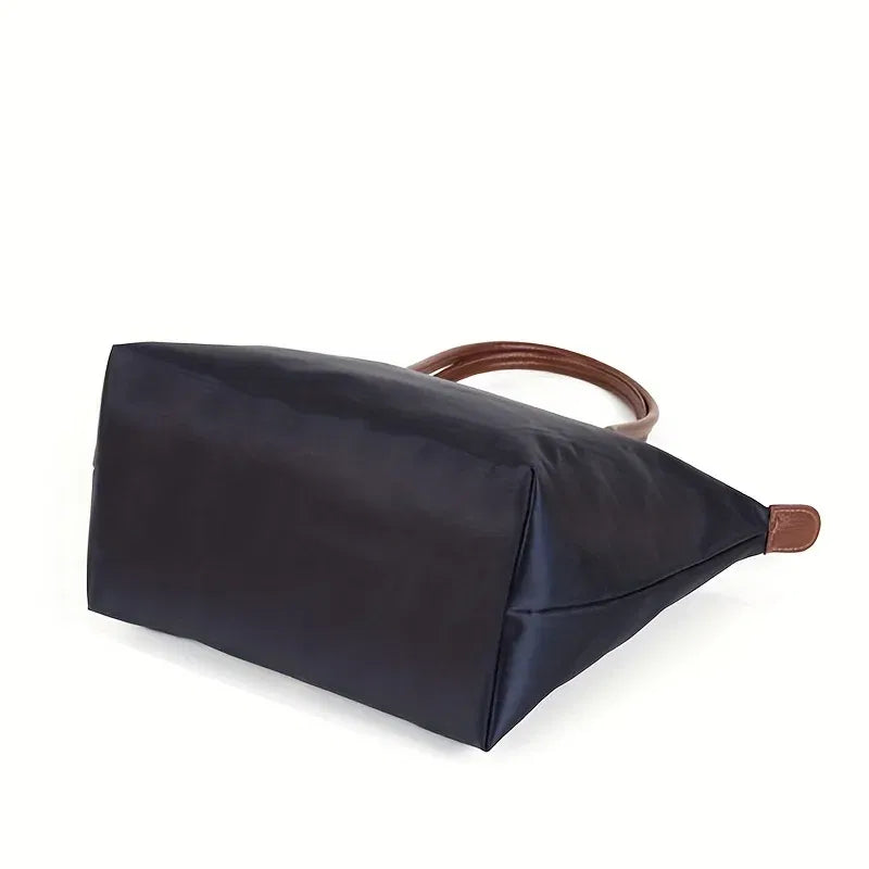 Color: Coffee, Size: M - Women Handbag Tote Bag Nylon Dumpling Bags Ladies Large Capacity Shoulder Bags Handbag Waterproof Travel Beach Bag Shopping Bag