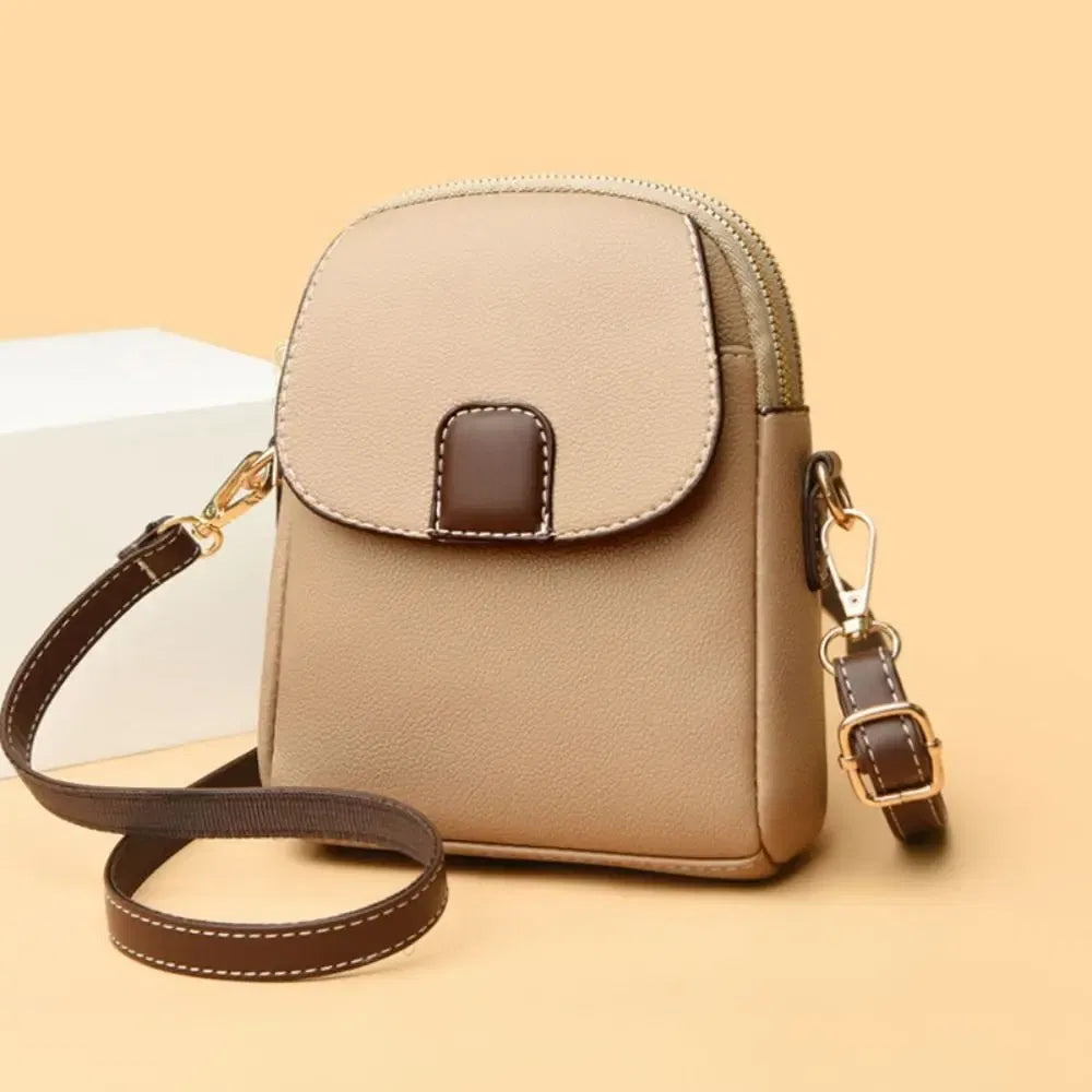 Color: Sky blue - Mini Square Bags Bag Versatile Crossbody Shoulder Bag Casual Trendy Leather Bag Cellphone Bag for Women Girl