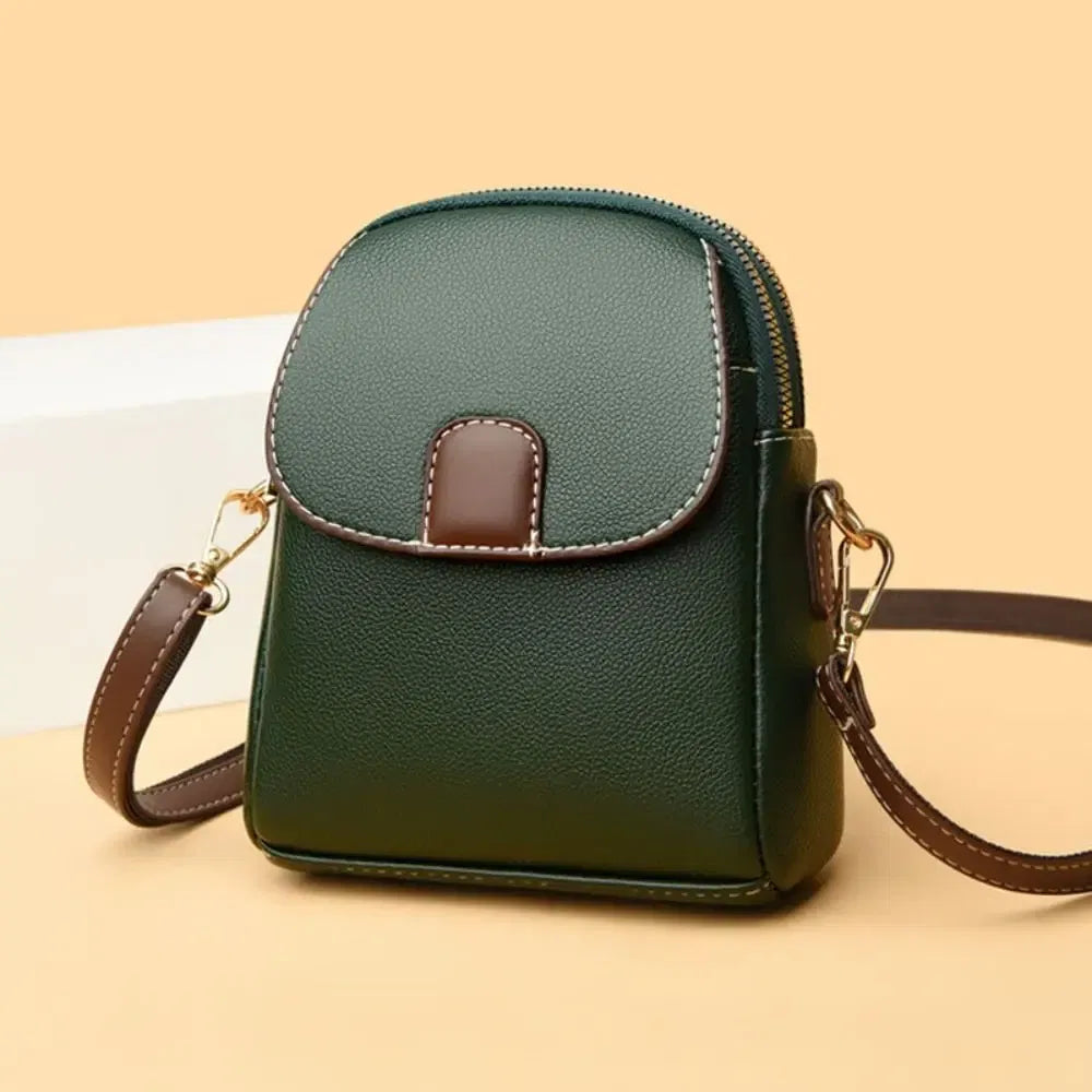 Color: Sky blue - Mini Square Bags Bag Versatile Crossbody Shoulder Bag Casual Trendy Leather Bag Cellphone Bag for Women Girl