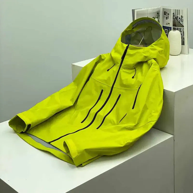 Color: Mint, Size: M - ARC Outdoor Men's and Women's, Sports, Fishing, Mountaineering, Travel, Fashion, Camping, Leisure, Multicolor Hardshell Jacket