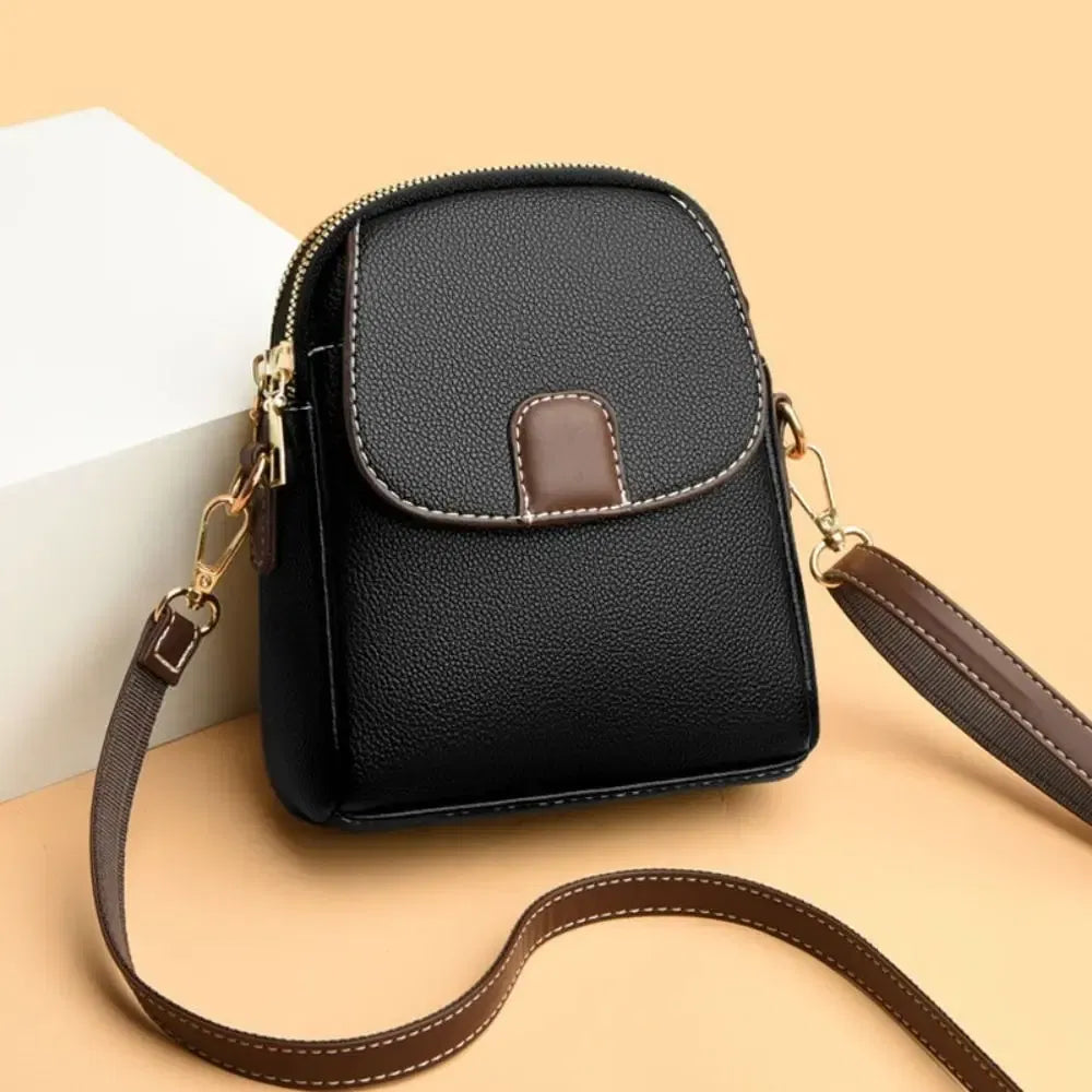 Color: Blue - Mini Square Bags Bag Versatile Crossbody Shoulder Bag Casual Trendy Leather Bag Cellphone Bag for Women Girl