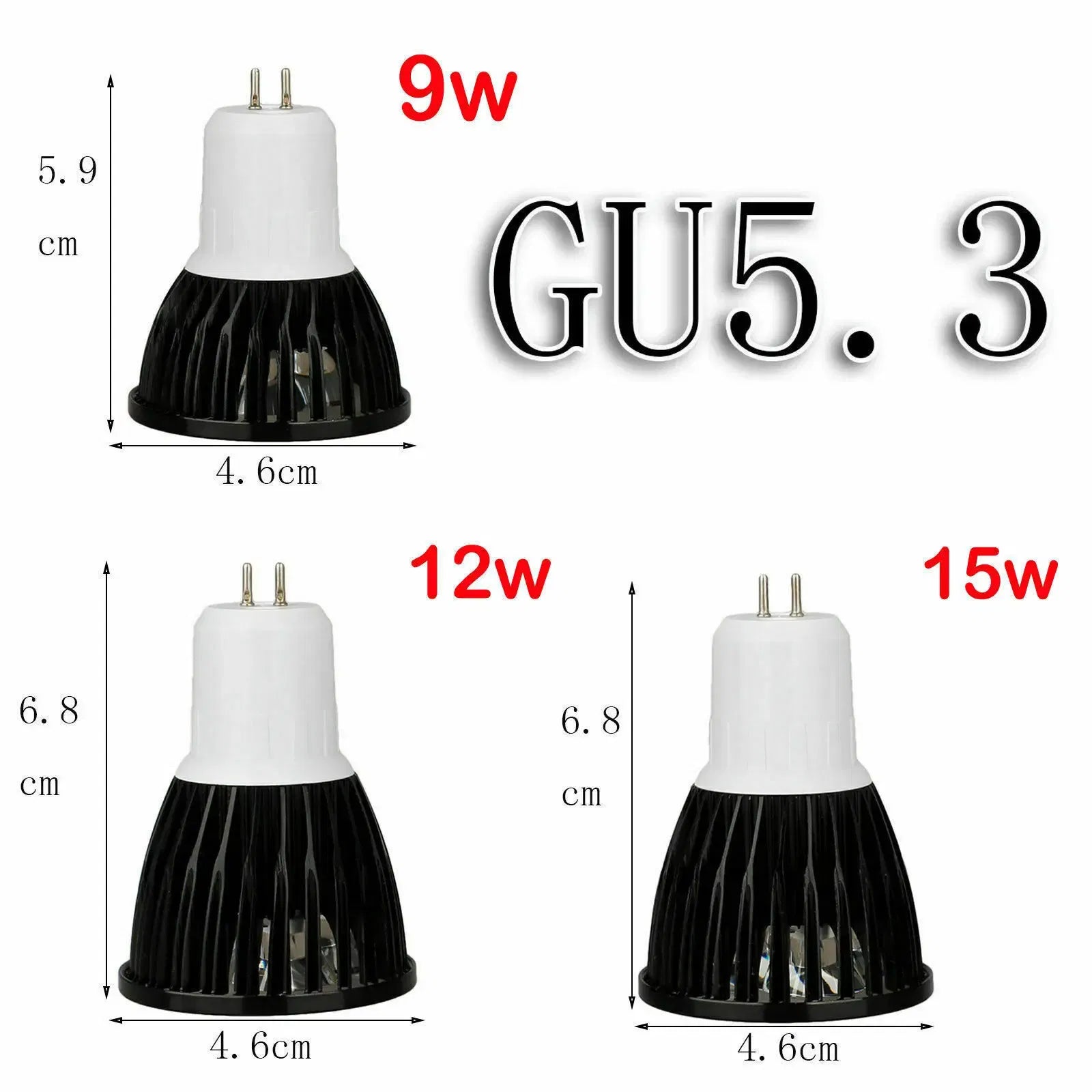 Emitting Color: Green, Number of LED Chip: 6 pcs, Wattage: 3w - Colorful Dimmable LED Spotlight Bulbs GU10 MR16 E27 E14 B22 15W 12W 9W 110V 220V DC 12V Lamp Red Yellow Blue Green Purple