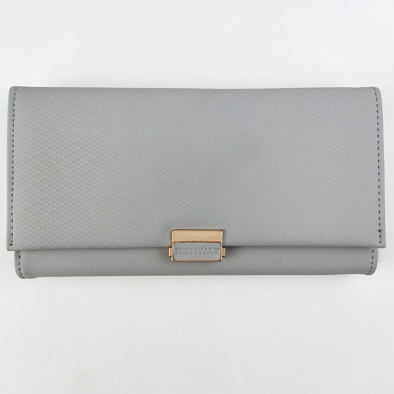 Korean Version Of The Clutch Bag, New Creative Three-folding Coin Purse