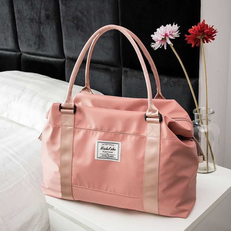 Color: Black, Size: S - Short-distance Net Red Travel Bag Female Nylon Anti