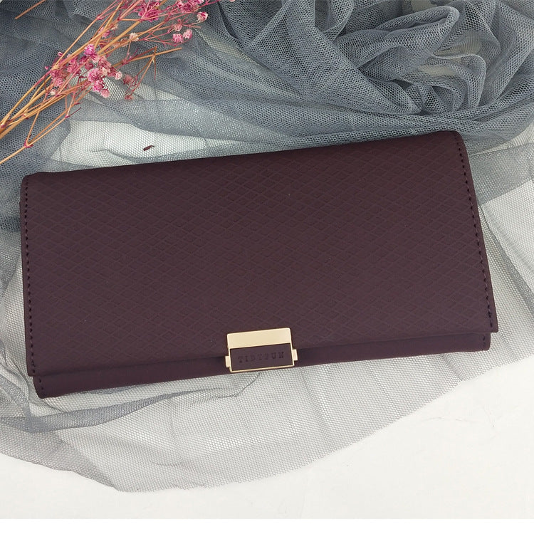 Korean Version Of The Clutch Bag, New Creative Three-folding Coin Purse